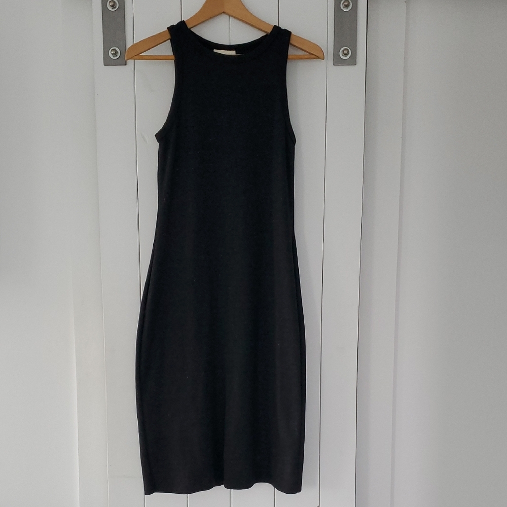 Chic Black Midi Dress